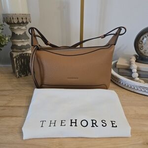 The Horse Mini Lou Bag – Tan Pebbled Leather
